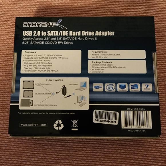 Hard Drive Adapter - Picture 2 of 5